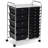 Barksdale 15-Drawer Utility Rolling Organizer Cart-3285245