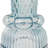 Round Pressed Tapered Glass Vase