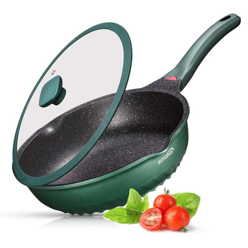 Aluminum Non-Stick Frying Pan, Green