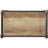 Antique Oak And Sandy Grey Bookcase With Adjustable Shelves 3 In -