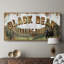 Black Bear Trading Post- Toile tendue avec châssis - Prêt à accrocher-33751125