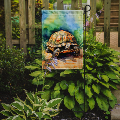 Drapeau de jardin en polyester double face H 15,5 po x l 11,25 po