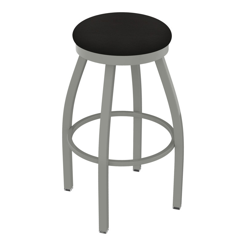Tabouret pivotant80280 Misha, Étain, Tabouret de comptoir (assise de 25 po de hauteur), Vinyle - espresso Canter