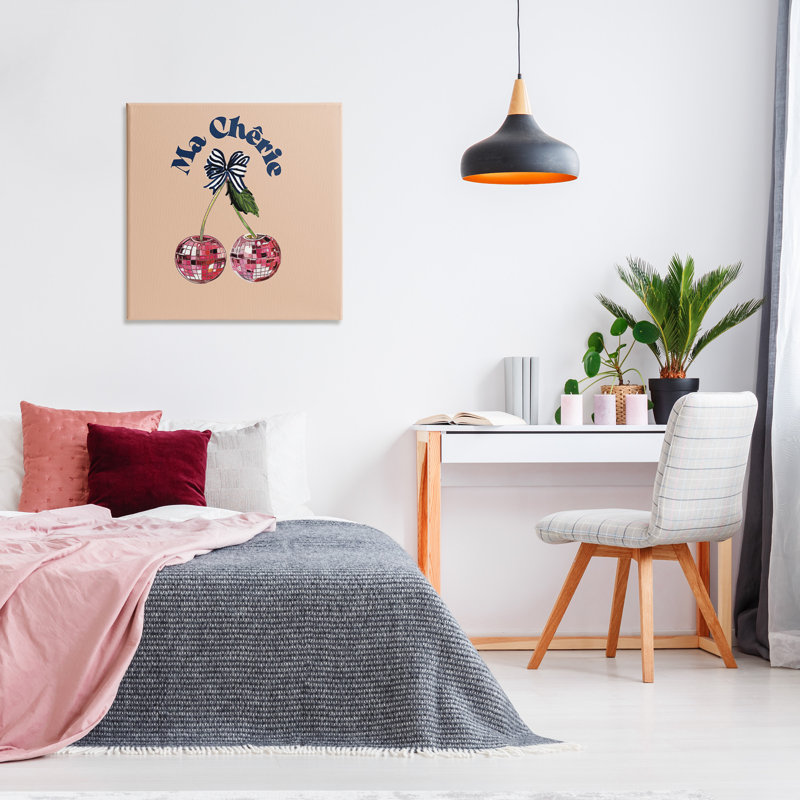 «Ma Cherie French Expression» par Amelia Noyes, H 30 po x l 30 po
