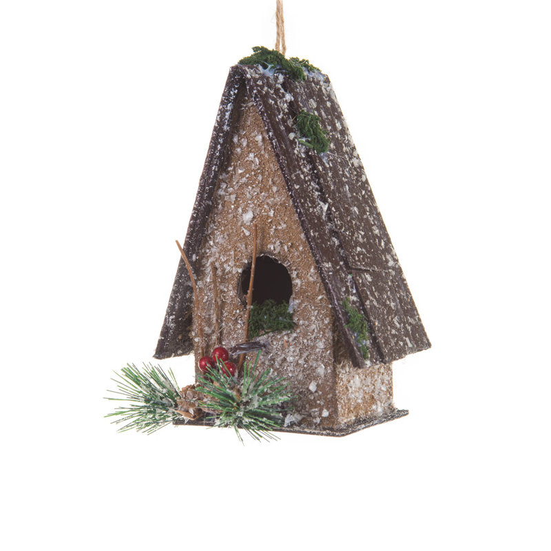 Cabane de Noël à suspendre