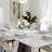 Modern White Rectangular Sintered Stone Dining Table with Z-shaped Pedestal Base-1928241760-1915446733