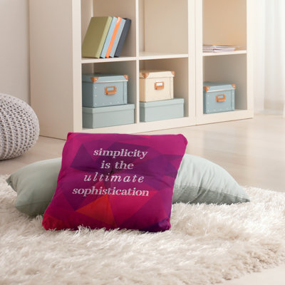 Reversible Throw Pillow