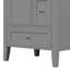 Meuble-lavabo 24 po avec lavabo en céramique blanche-363795566