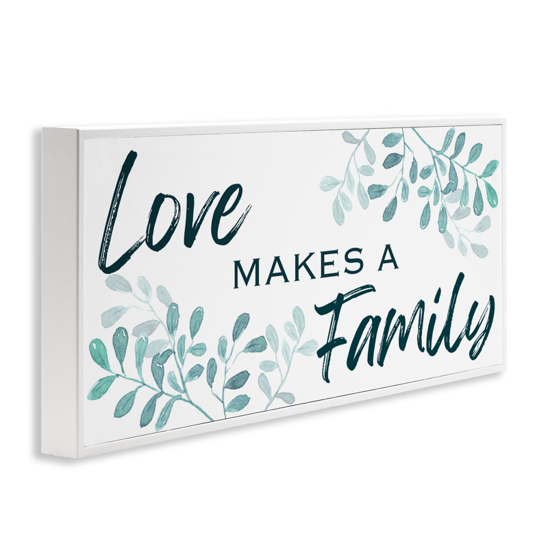 «Love Makes Family with Herbs», estampe numérique signée Marcus Prime, H 13 po x l 30 po