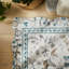 Ivory Traditional Soft Washable Rug For Bedroom, Dining Room, Stain Resistant Modern Rug-2099675171