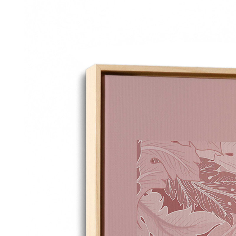 «Blush Acanthus» par William Morris, reproduction sur toile, H 48,75 po x l 32,75 po x P 1,75 po