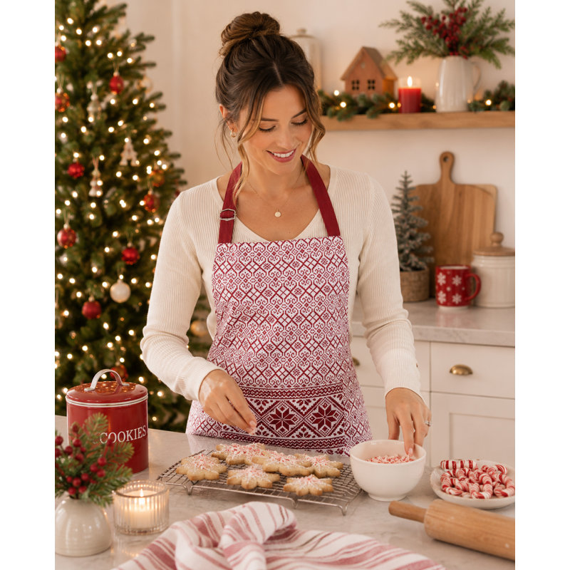 Tablier de cuisine en coton Holiday