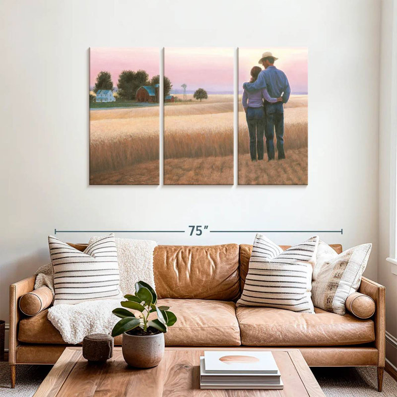 Hardie Couple Family Farm, H 36 po x l 57 po