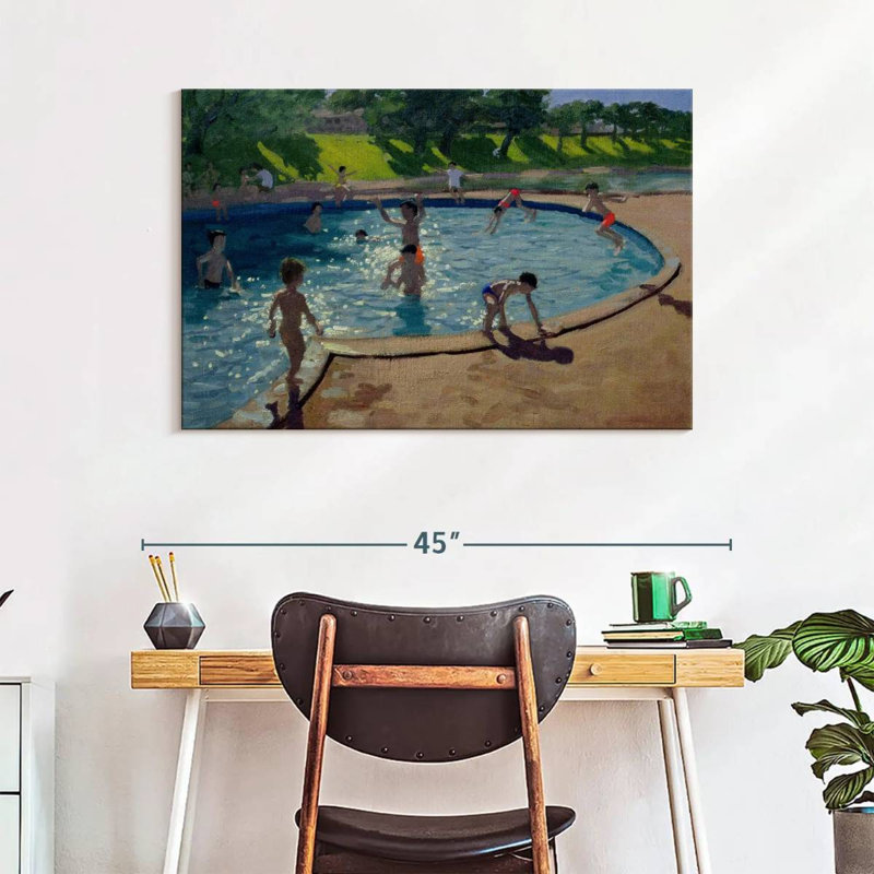 Sireci Swimming Pool 1999, 26" H x 39" W