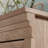 Library Hutch, Brown finish