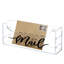 Hube Acrylic Mail Desk Organiser