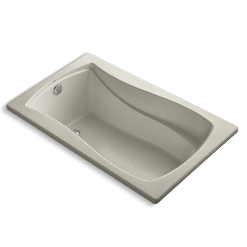 Mariposa 60" x 36" Soaking Bathtub, Sandbar