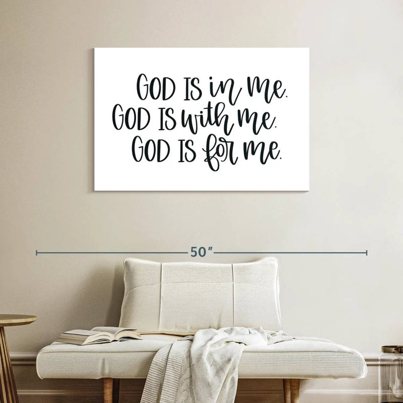 Tergel God Is, 26" H x 39" W
