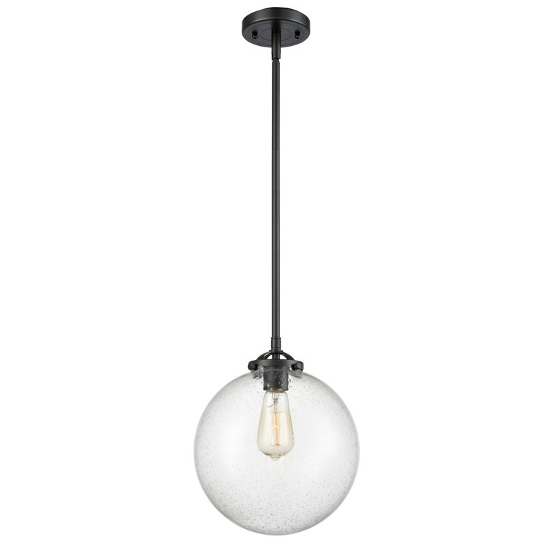 Clementina 1 - Light Single Pendant, No Bulb Included, Seedy, Oil Rubbed Bronze