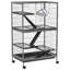 Cage polyvalente pour petits animaux avec hamac et plusieurs caractéristiques pour animaux de compagnie-113017024