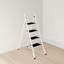 4-Step Steel Portable Folding Heavy Duty Ladder Non Slip Matt-490708824