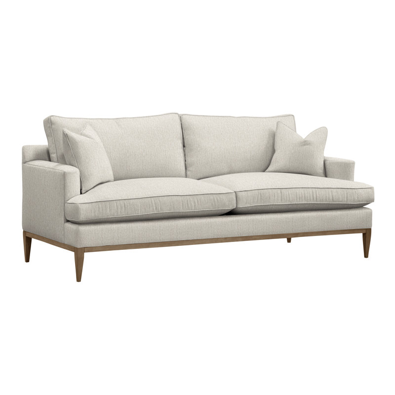 Canapé Camilla, Chenille Nompton Snow Crypton®, Hampton