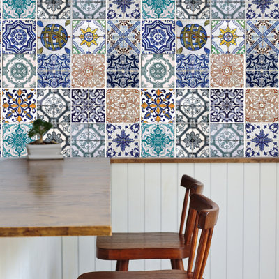 Abstract Non-Wall Damaging Wall Decal