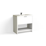 Vista 36" W Freestanding Single Bathroom Vanity