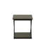 Table d'appoint carrée 18,5 po Modern Brown-1197776133