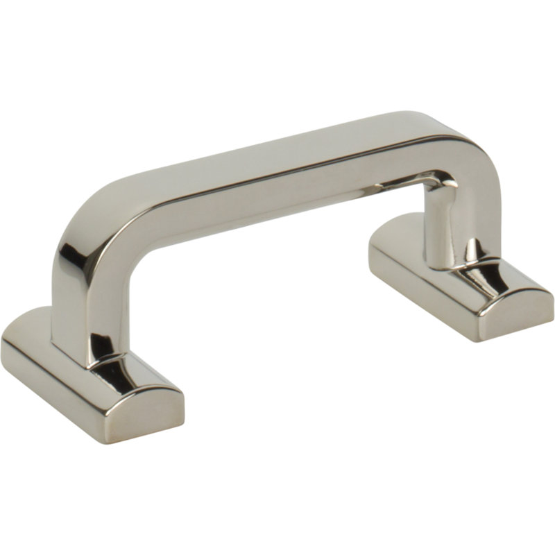 Harrison Bar Pull, Polished Nickel, 2 1/2" Center to Center
