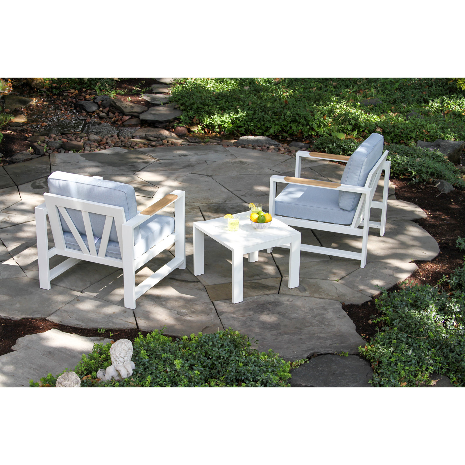 Jayton 3 Piece Seating Group with Cushions