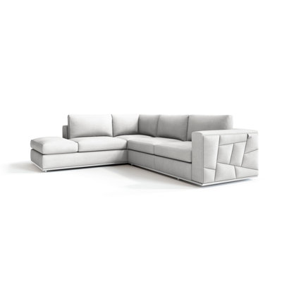 Canapé modulaire en cuir italien Palombo