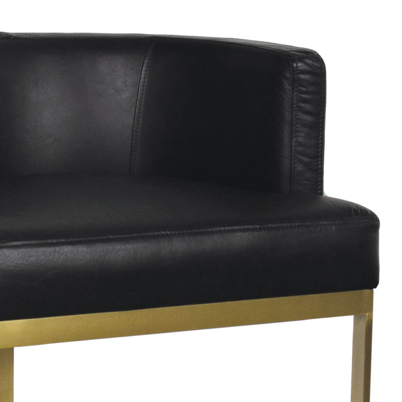 Owen Leather Stool