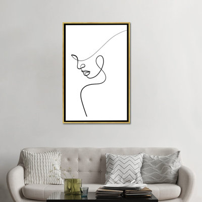 «One Line Woman» par Dane Khy - reproduction de dessin