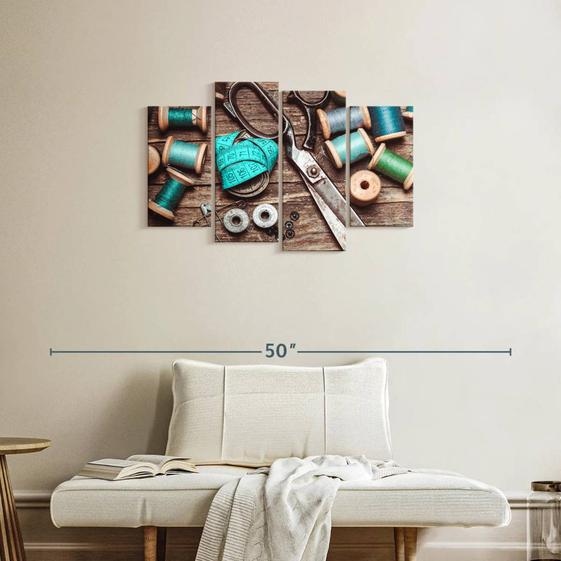 Senne Sewing, 22" H x 36" W