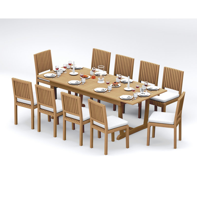 Ensemble repas extérieur pour 10 personnes Maldives