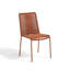 4 Seater Round Wooden Garden Set with Khaki Chairs-591890780