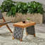 Table d'appoint pliable HUNTSVILLE