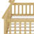 Tent-Inspired Low-Profile Bed Featuring Safety Rails And Built-In Slats-653124541
