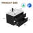 Ciarra Sharee 30" Wall Mount Single Bathroom Vanity Set with Sink Top, Zinc Alloy Faucet, Soft-Close Drawers-1702361454