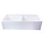 Évier de cuisine à double cuve à tablier frontal 39,5 po x l 18 po-14385954