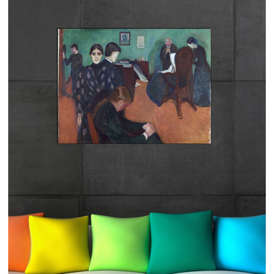 Edvard Munch - Wrapped Canvas Painting