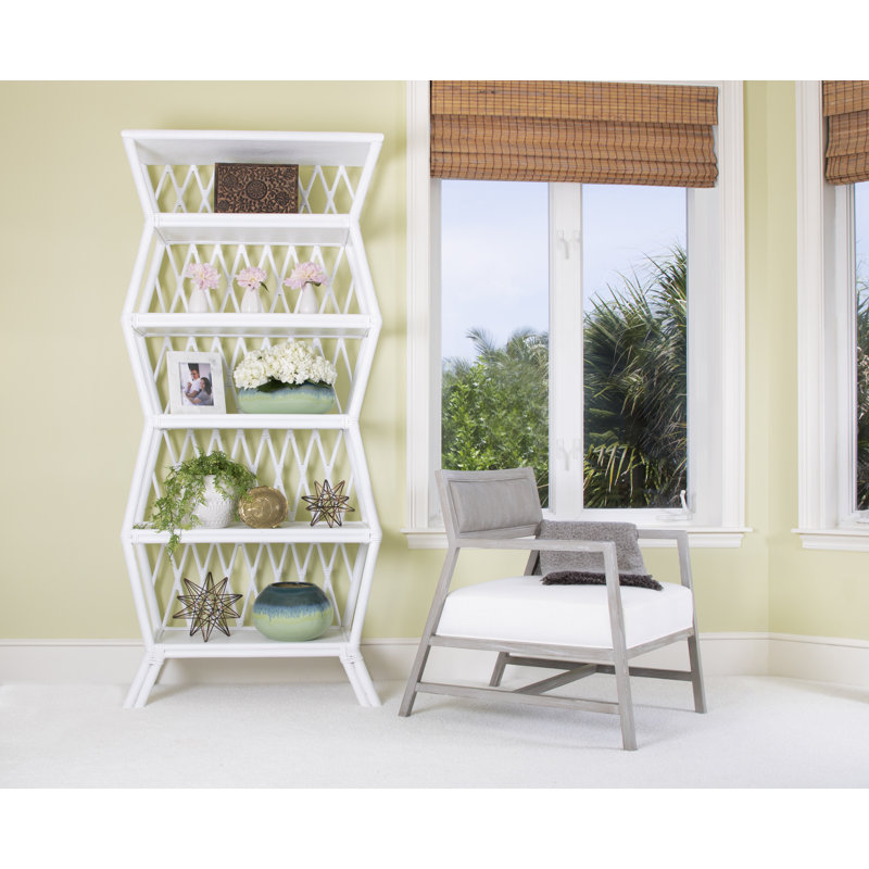 Hollywood Etagere Bookcase, Celery Green