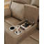 Causeuse inclinable électrique avec console Rondelay