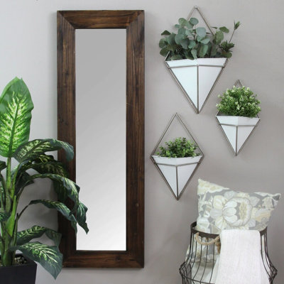 White Wall Planters -Set of 3
