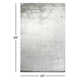 Adelia Hand Loomed Silk Area Rug in Oyster