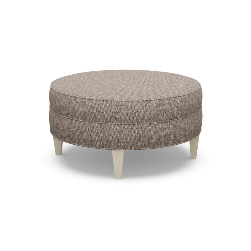 Round Ottoman, 8786-87, Sandstone