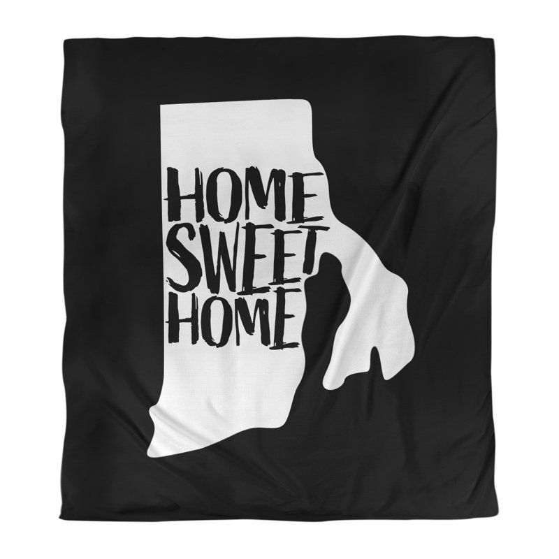 Housse de couette réversible simple et réversible home rhode island, Housse de couette pour grand lit, Violet, Microfibre