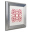 «Jadaya Damask Red» par Color Bakery, impression encadrée-70905845-20487093-20487094