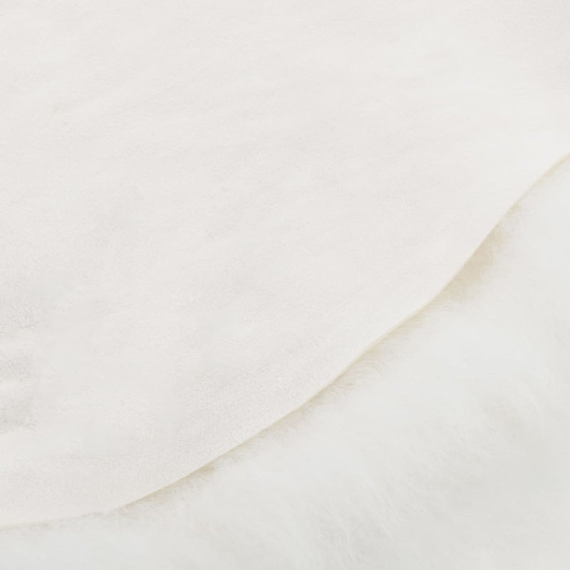 Delois Solid Colour Hand Woven Shag 70cm X 110cm Area Rug